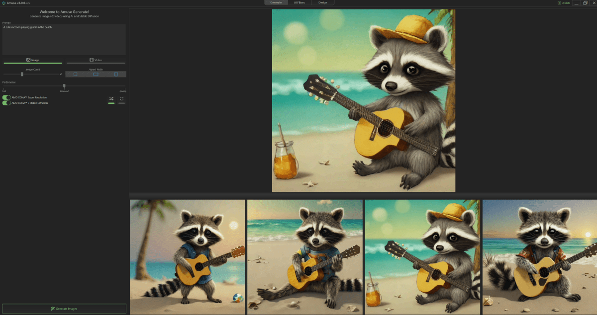Amuse AI Art-Mode-Mode