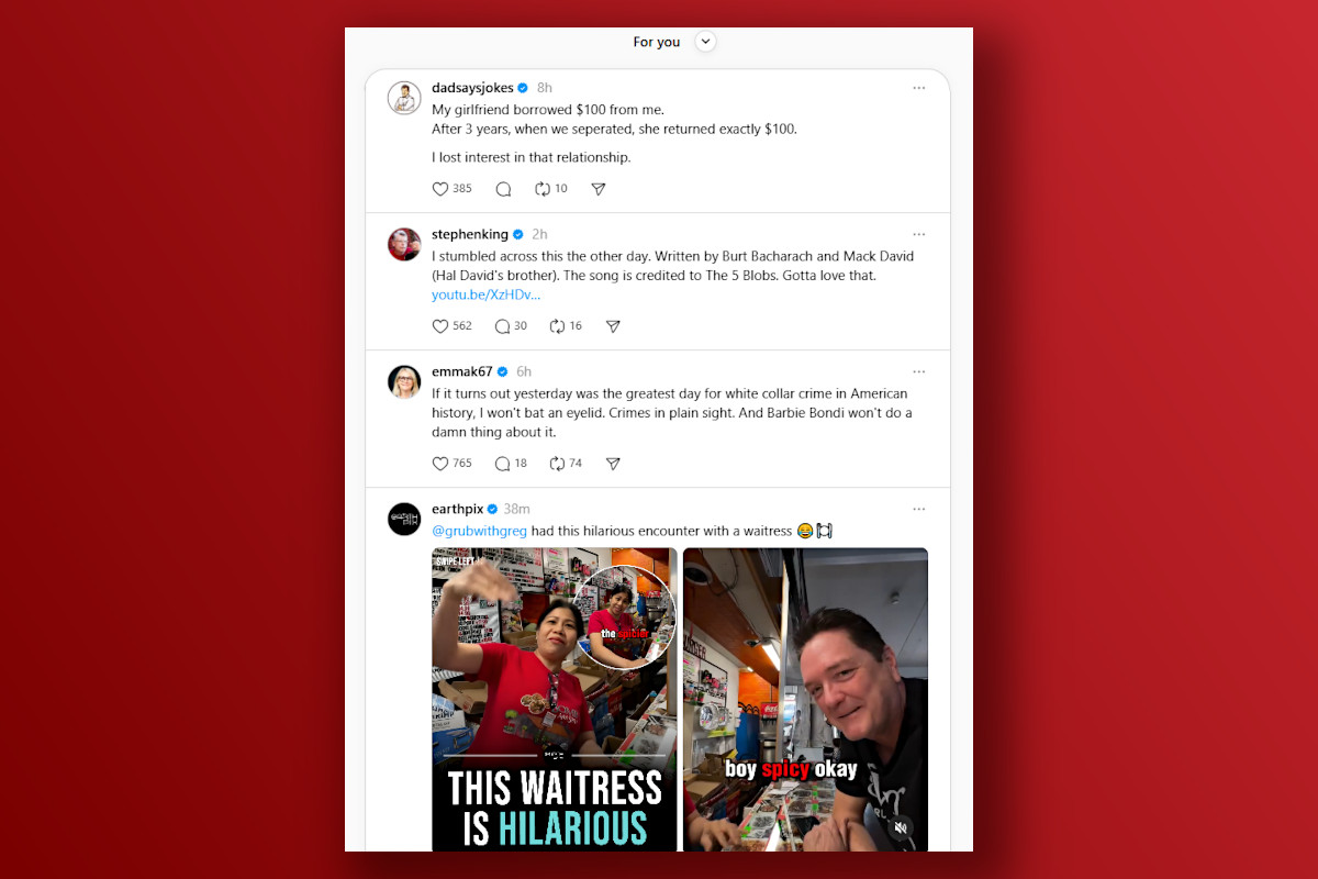 META Threads ShoteSt stuper screenshot