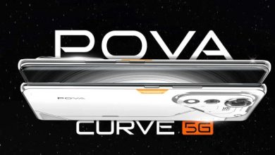 Tecno تكشف النقاب عن هاتف Pova Curve 5G: تصميم نحيف بسمك 7.5 مم، بطارية ضخمة بسعة 5500 مللي أمبير، وابتكارات ذكاء صناعي متطورة