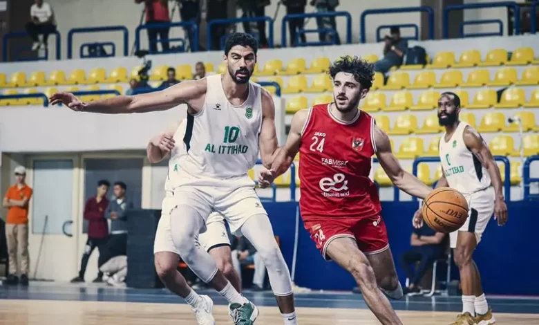 النهائي المرتقب: موعد مباراة الأهلي والاتحاد السكندري في دوري السلة