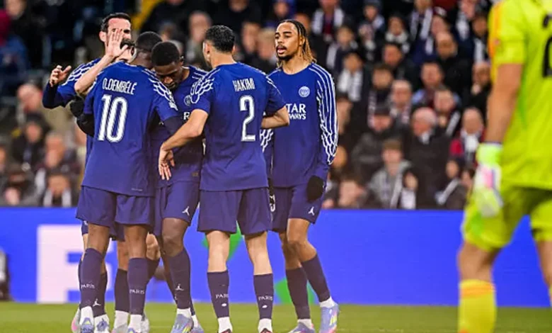 تشكيل باريس سان جيرمان في نهائي دوري أبطال أوروبا: دوي يتألق بجوار ديمبيلي وكفارا في الهجوم