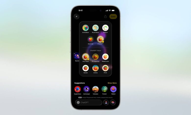 WWDC 2025: آبل تُدخِل ChatGPT في تحديثات Image Playground وGenmoji بطرق مبتكرة جديدة