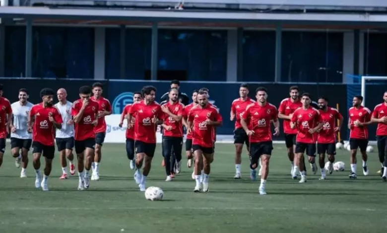 استعدادًا لمواجهة باتشوكا: الأهلي ينفذ تدريبات خفيفة في فندق الإقامة