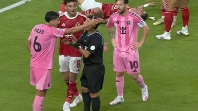 تريزيجيه يعرقل بتهور: هل كان طرد لاعب إنتر ميامي أمام الأهلي مبرراً؟ (صور)