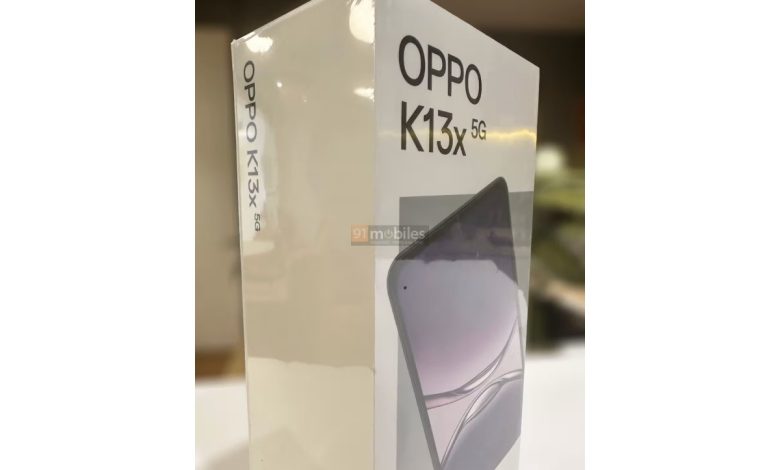 تسريب تفاصيل علبة وسعر هاتف Oppo K13x يكشف عن مفاجآت مثيرة قادمة