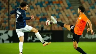تعيين محمود وفا حكماً لمباراة سيراميكا كليوباترا والبنك الأهلي في نهائي كأس الرابطة