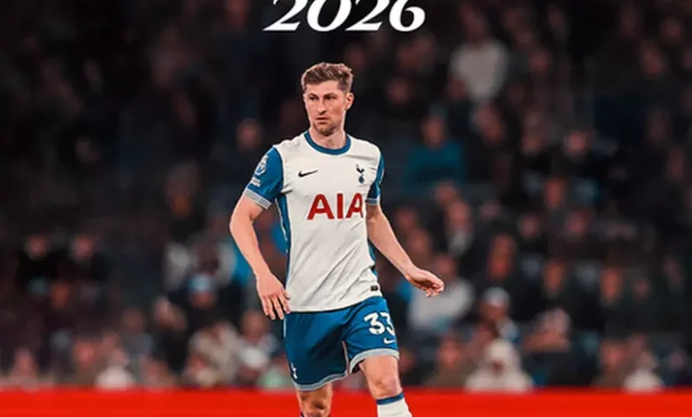 توتنهام يعلن رسمياً عن تمديد عقد بن ديفيز حتى عام 2026