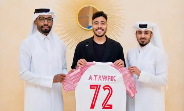 توقيع أكرم توفيق: الشمال القطري يُعلن رسمياً عن الصفقة رقم 72 بقميصه الجديد
