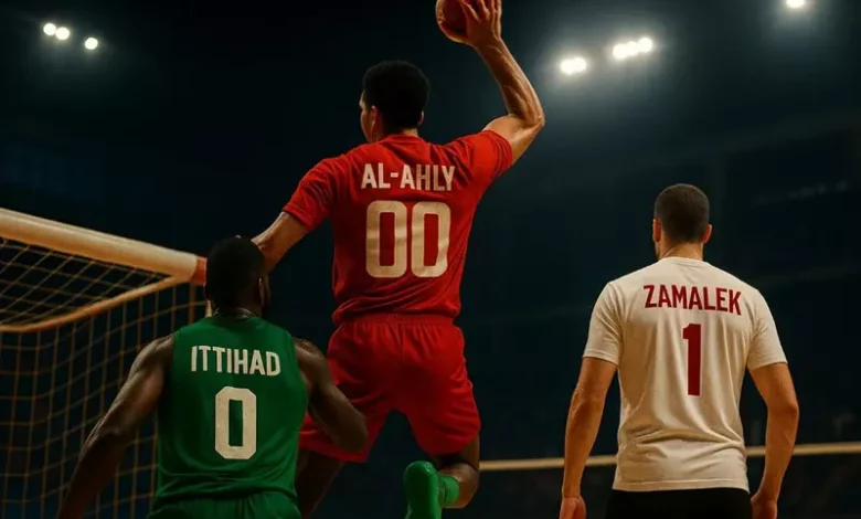 حصاد موسم الصالات: الأهلي يتصدر، والزمالك والاتحاد يتنافسان على الوصافة