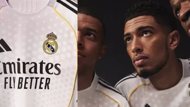 ريال مدريد يكشف النقاب عن قميصه الجديد مستلهمًا من أسطورة البرنابيو (صور)