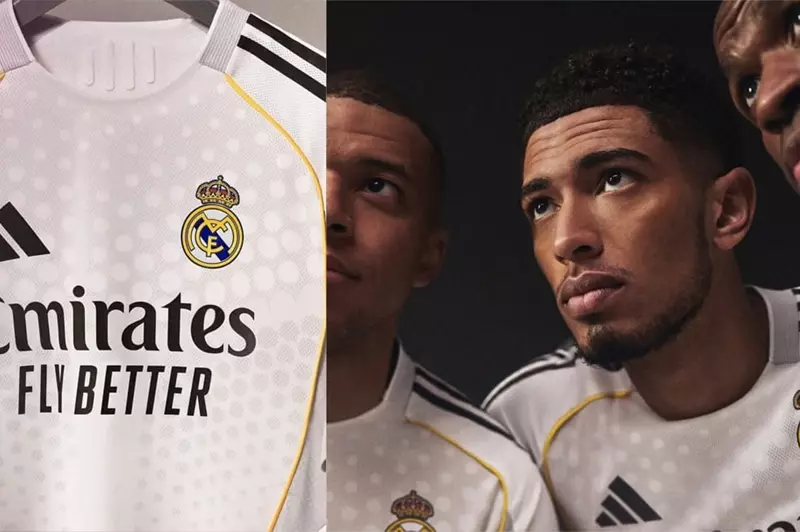 ريال مدريد يكشف النقاب عن قميصه الجديد مستلهمًا من أسطورة البرنابيو (صور)