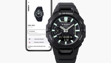 ساعة Casio G-Shock GBA-950 متوفرة الآن في الأسواق الأوروبية