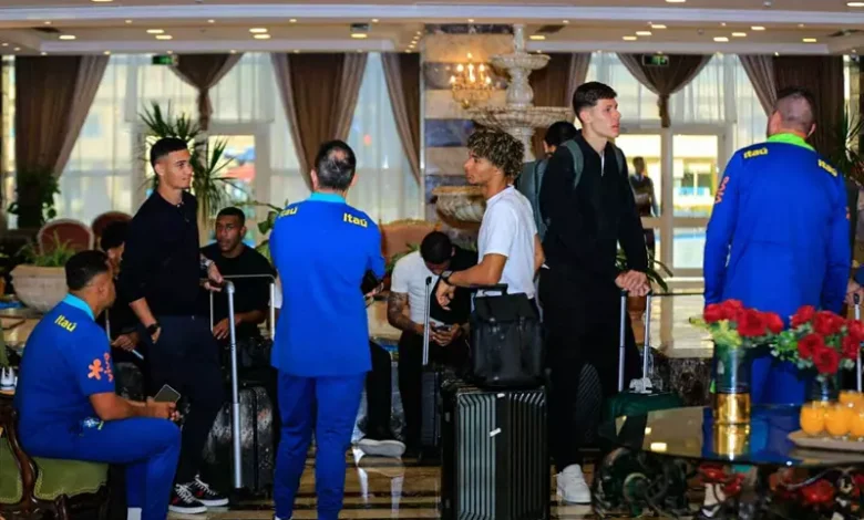 وصول منتخب البرازيل للمشاركة في بطولة خوفو الدولية الودية بشكل حصري